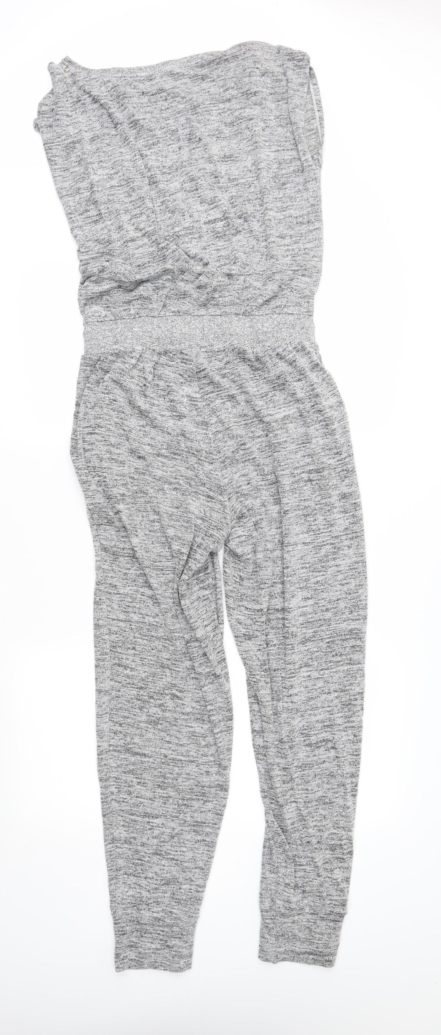 LOGG Womens Grey   Jumpsuit One-Piece Size M L29 in