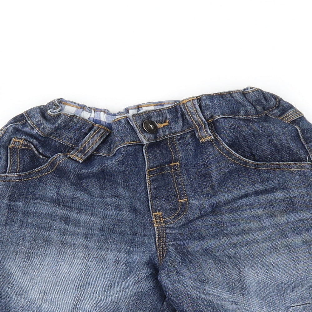 F&F Boys Blue   Bermuda Shorts Size 4-5 Years