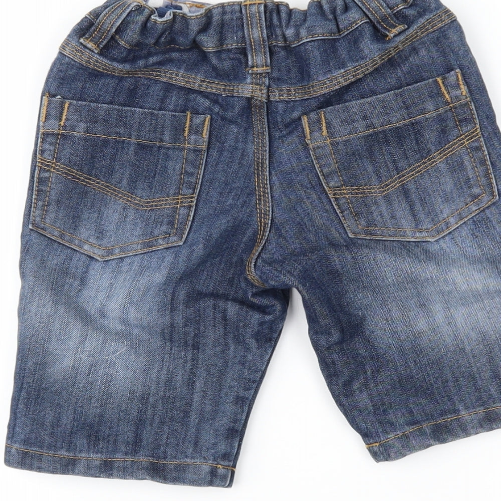 F&F Boys Blue   Bermuda Shorts Size 4-5 Years