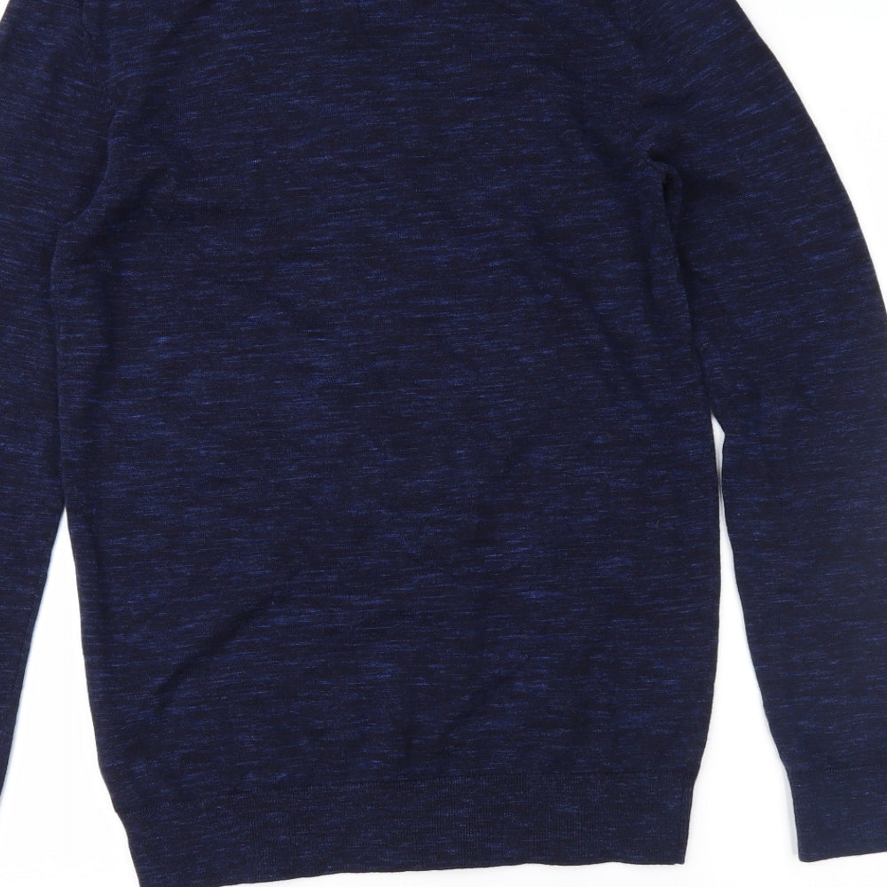 H&M Mens Blue   Pullover Jumper Size XS