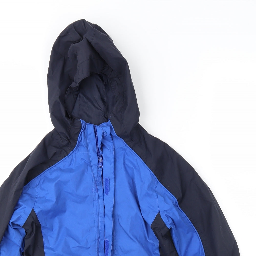 Peter Storm Boys Blue   Rain Coat Coat Size 7-8 Years