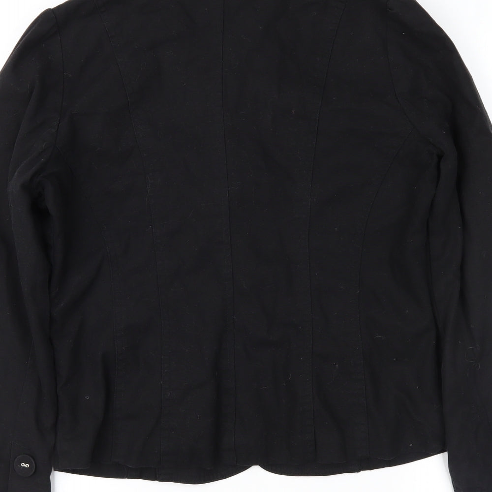 Cherokee Womens Black   Jacket Coat Size 12
