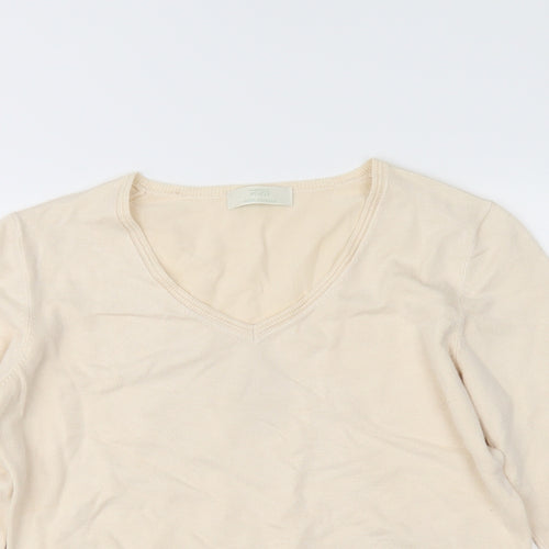 Marks and Spencer Womens Ivory   Pullover Jumper Size 14