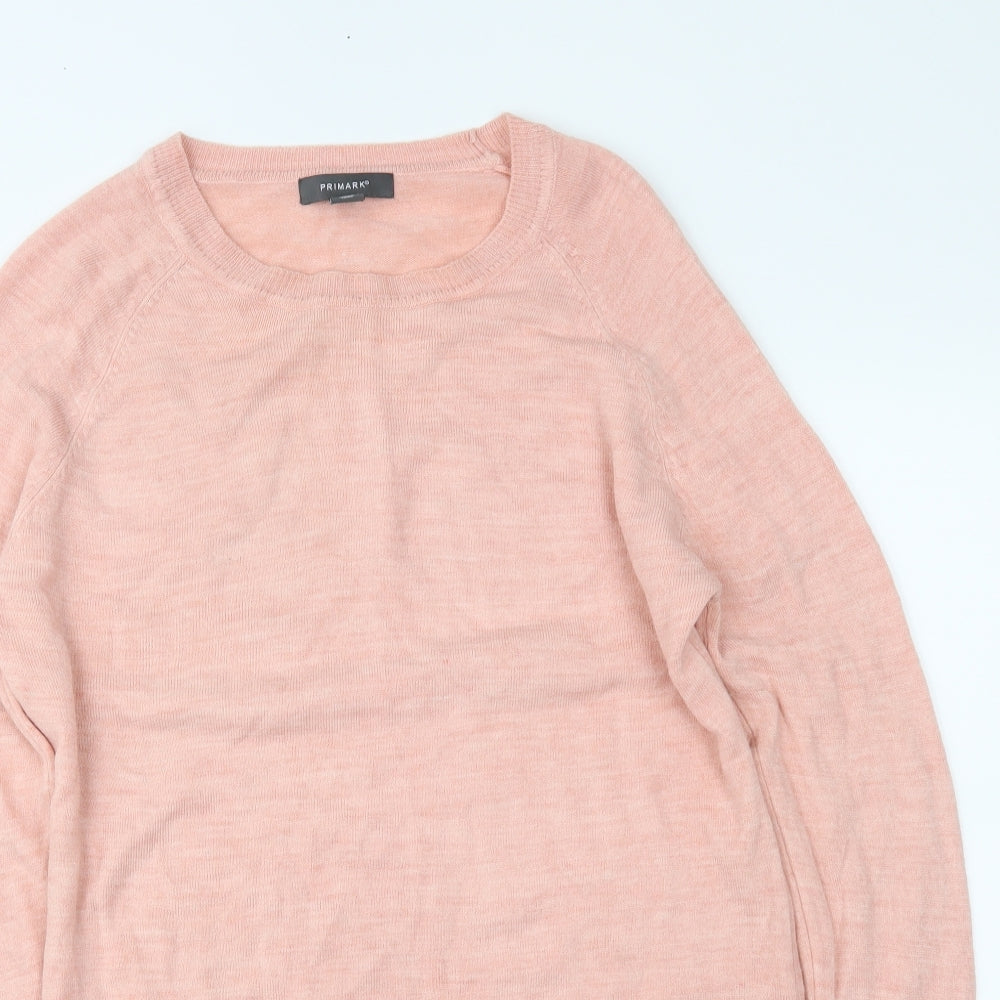 Primark Womens Pink   Tunic Jumper Size S