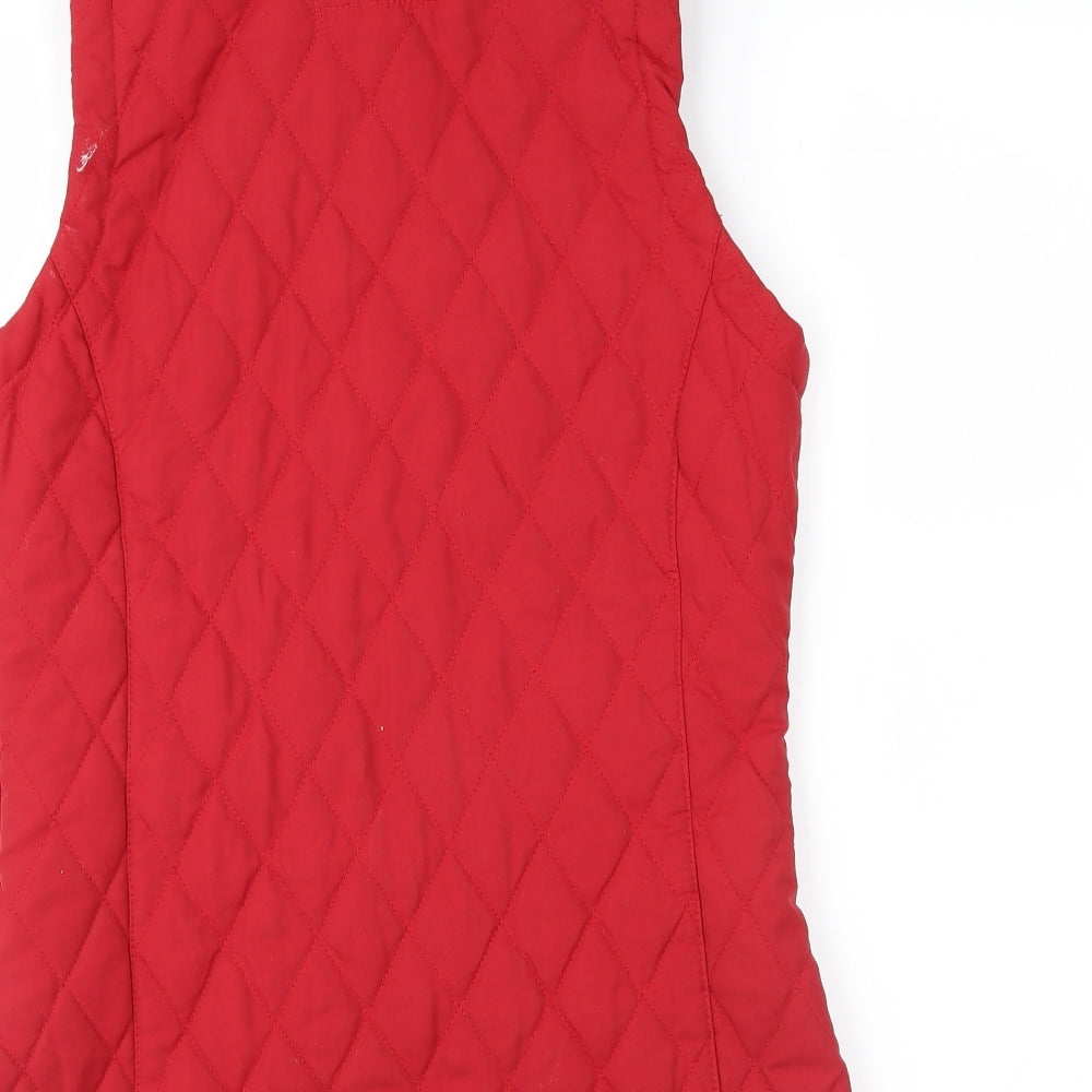 Lee Cooper Womens Red   Gilet Coat Size 12