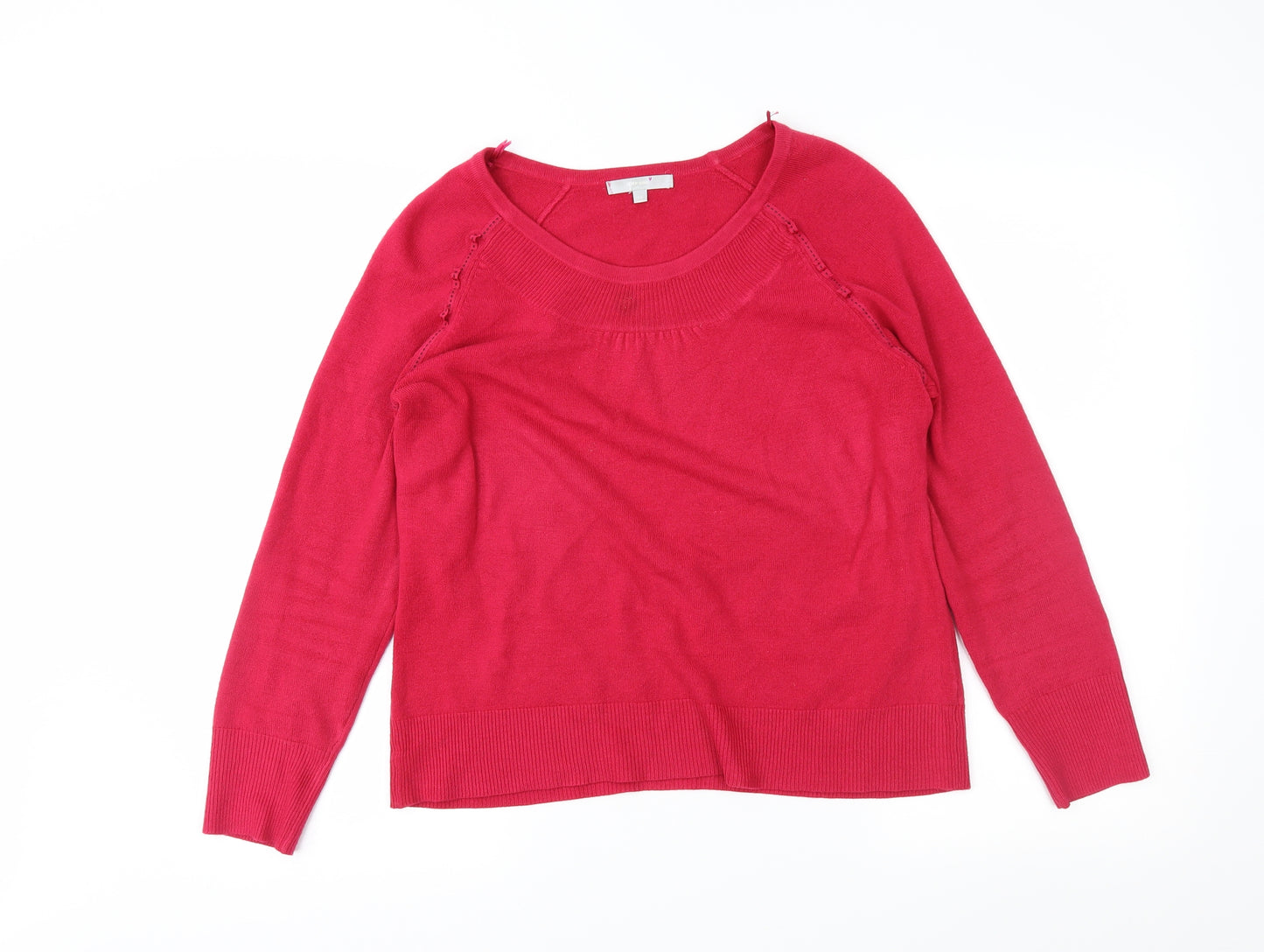 M&S Womens Pink   Tunic Jumper Size 14