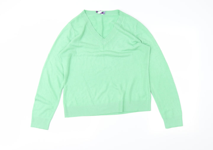 BHS Womens Green Tunic Jumper Size 16