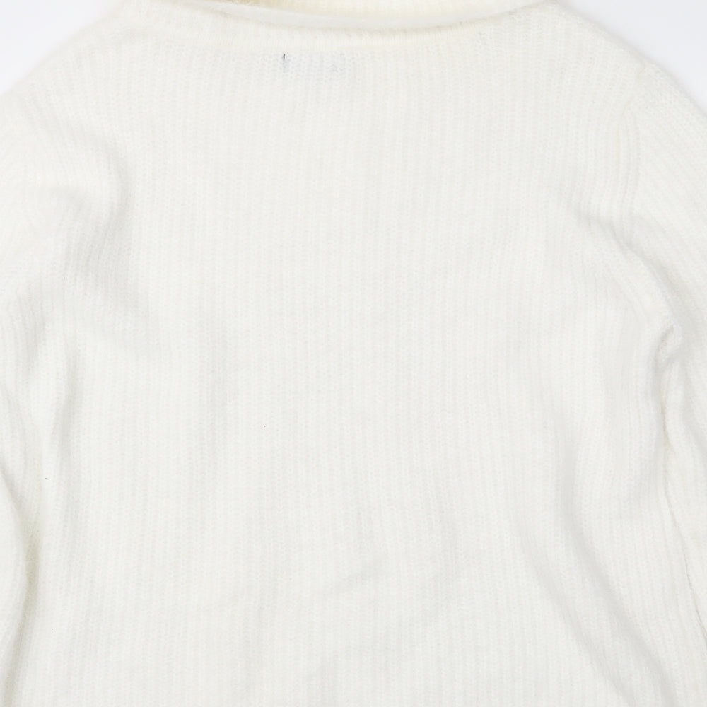 Primark Womens White   Pullover Jumper Size XL