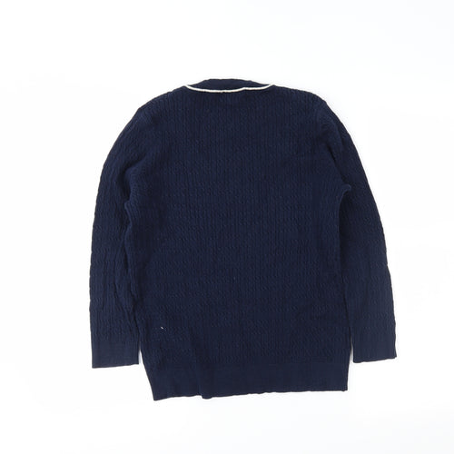 cc Womens Blue   Pullover Jumper Size M