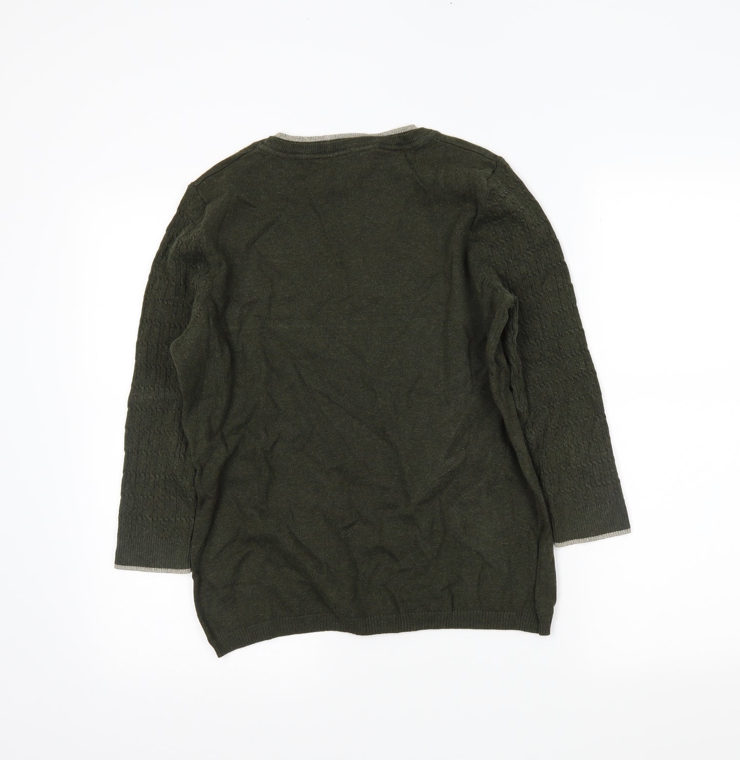 CC Womens Green   Tunic Jumper Size M