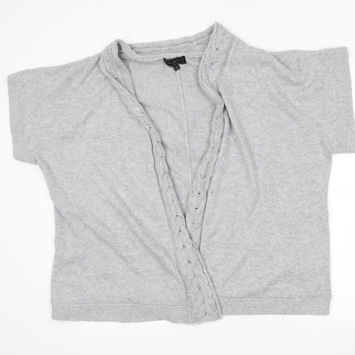 Ann Harvey Womens Grey   Wrap Jumper Size L