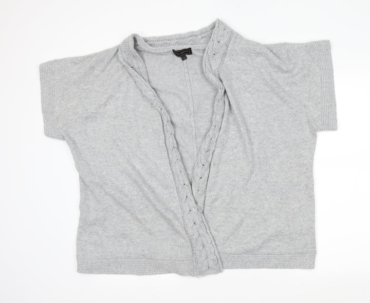 Ann Harvey Womens Grey   Wrap Jumper Size L