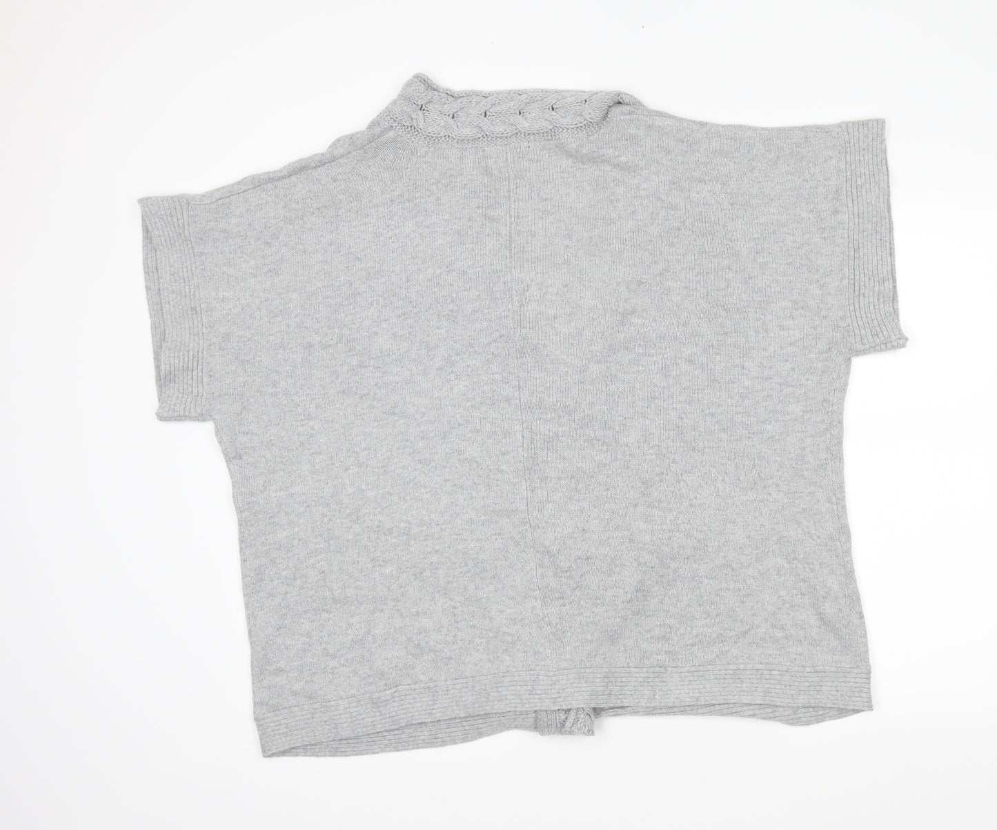 Ann Harvey Womens Grey   Wrap Jumper Size L
