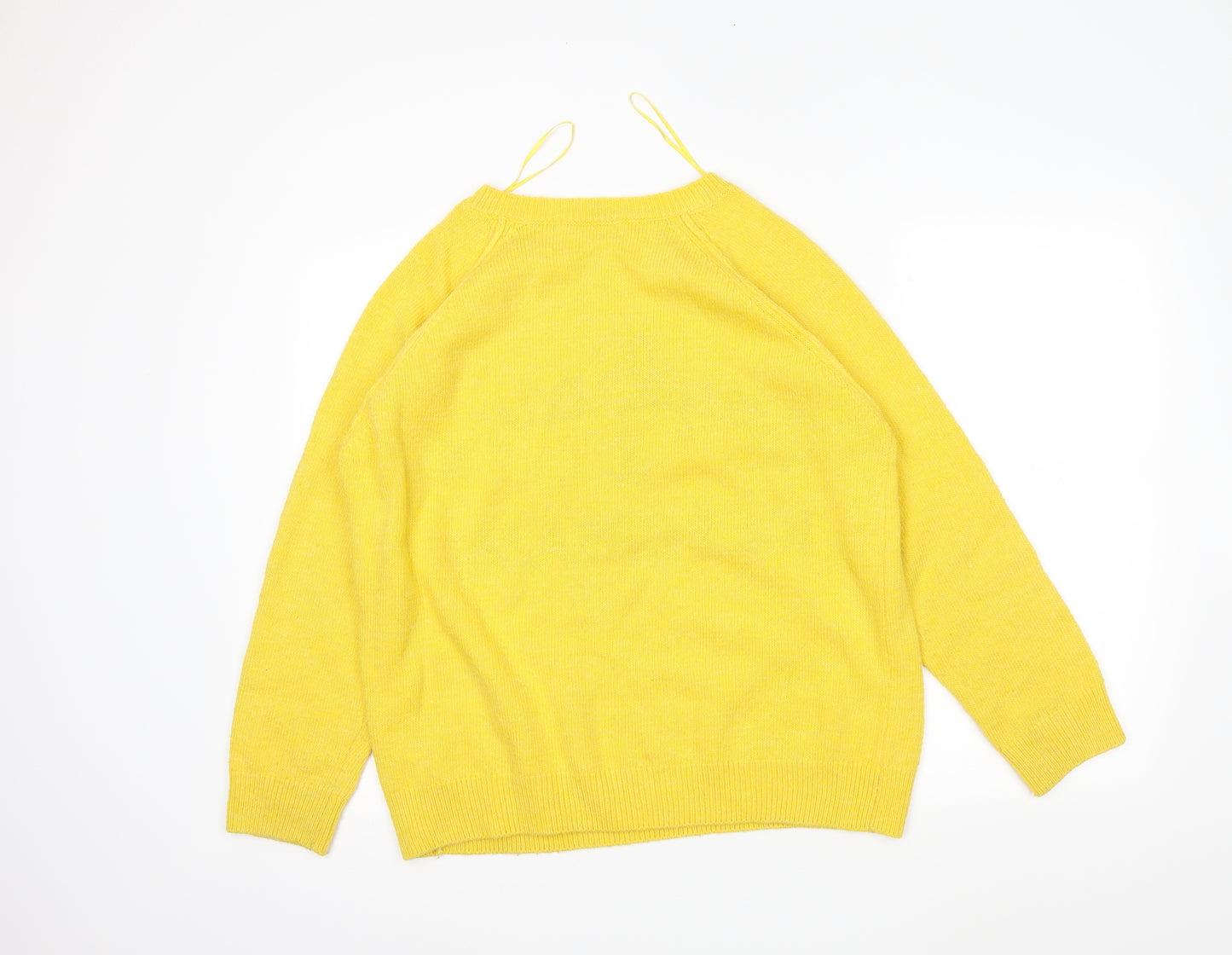 George Womens Yellow   Pullover Jumper Size 20