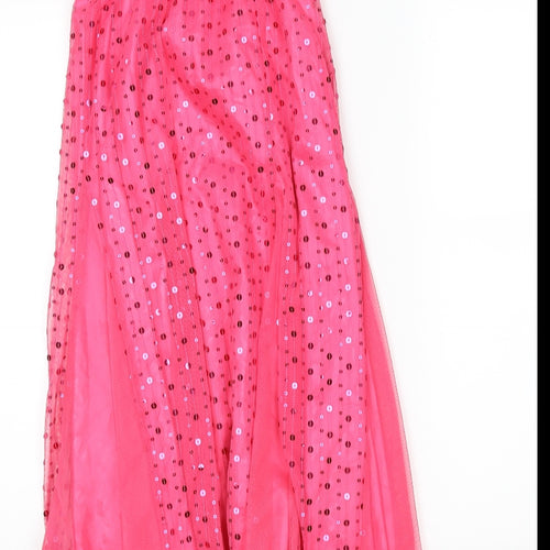 Marks and Spencer Girls Pink   Ball Gown  Size 9-10 Years  - high school musical dress up