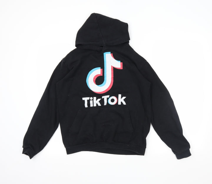 Preworn Womens Beige Pullover Hoodie Size M - tiktok