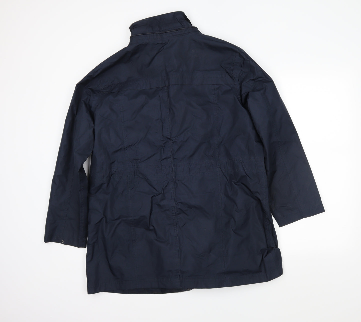 BM Womens Blue   Rain Coat Coat Size 18