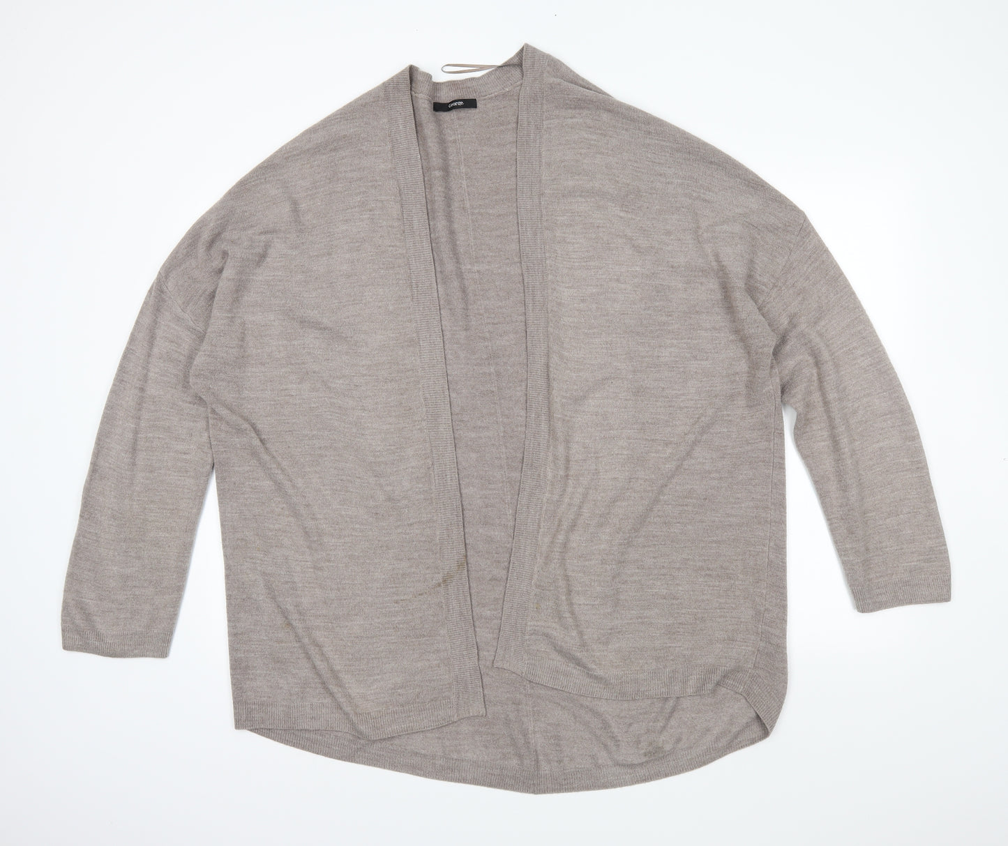 George Womens Brown   Wrap Jumper Size 24