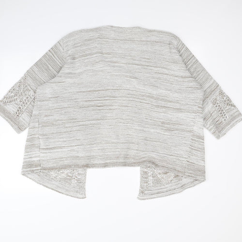 Isle Womens Beige   Cardigan Jumper Size XL