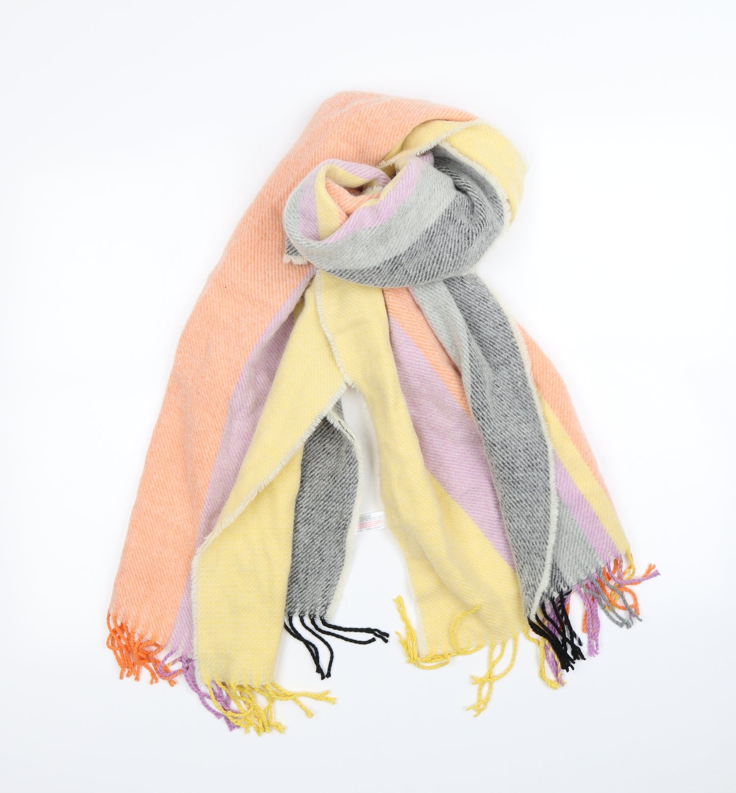 Preworn Womens Multicoloured Striped   Scarf