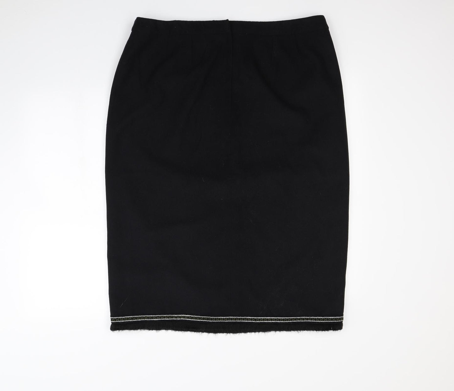 essence Womens Black   Straight & Pencil Skirt Size 20