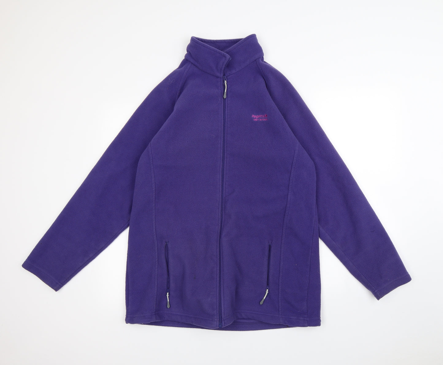 Regatta Womens Purple   Full Zip Jumper Size 18