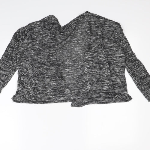 H&M Womens Grey   Cardigan Jumper Size S