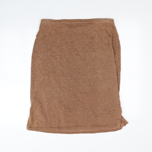 Michelle Hope Womens Brown   Straight & Pencil Skirt Size 18