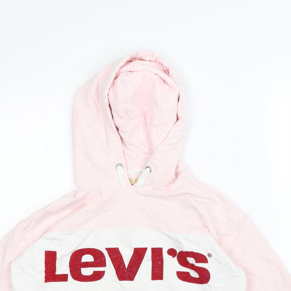 Levis Womens Pink   Pullover Hoodie Size 14