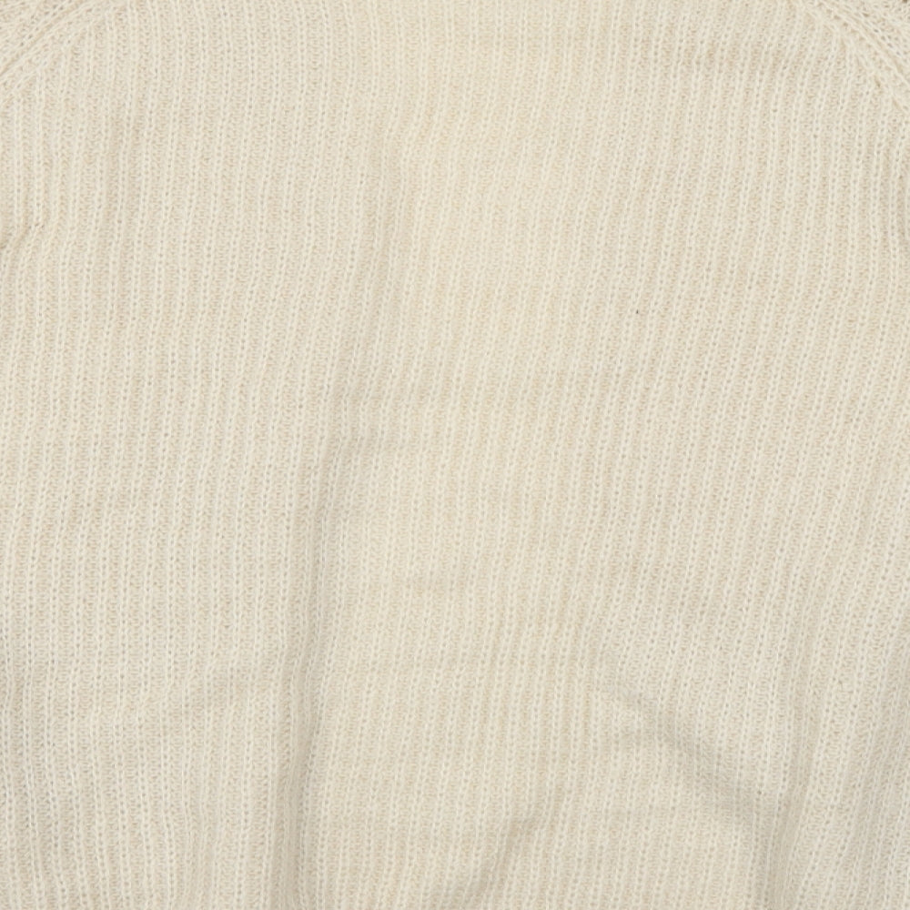 George Womens White   Cardigan Jumper Size 12