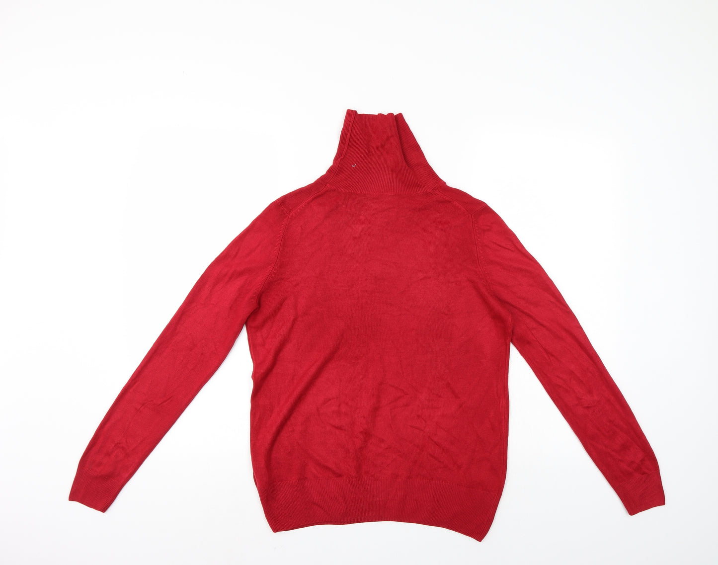 Marks and Spencer Womens Red   Pullover Jumper Size 8