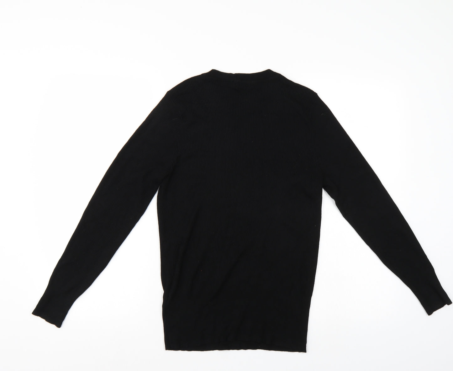 M&S Womens Black   Pullover Jumper Size 16