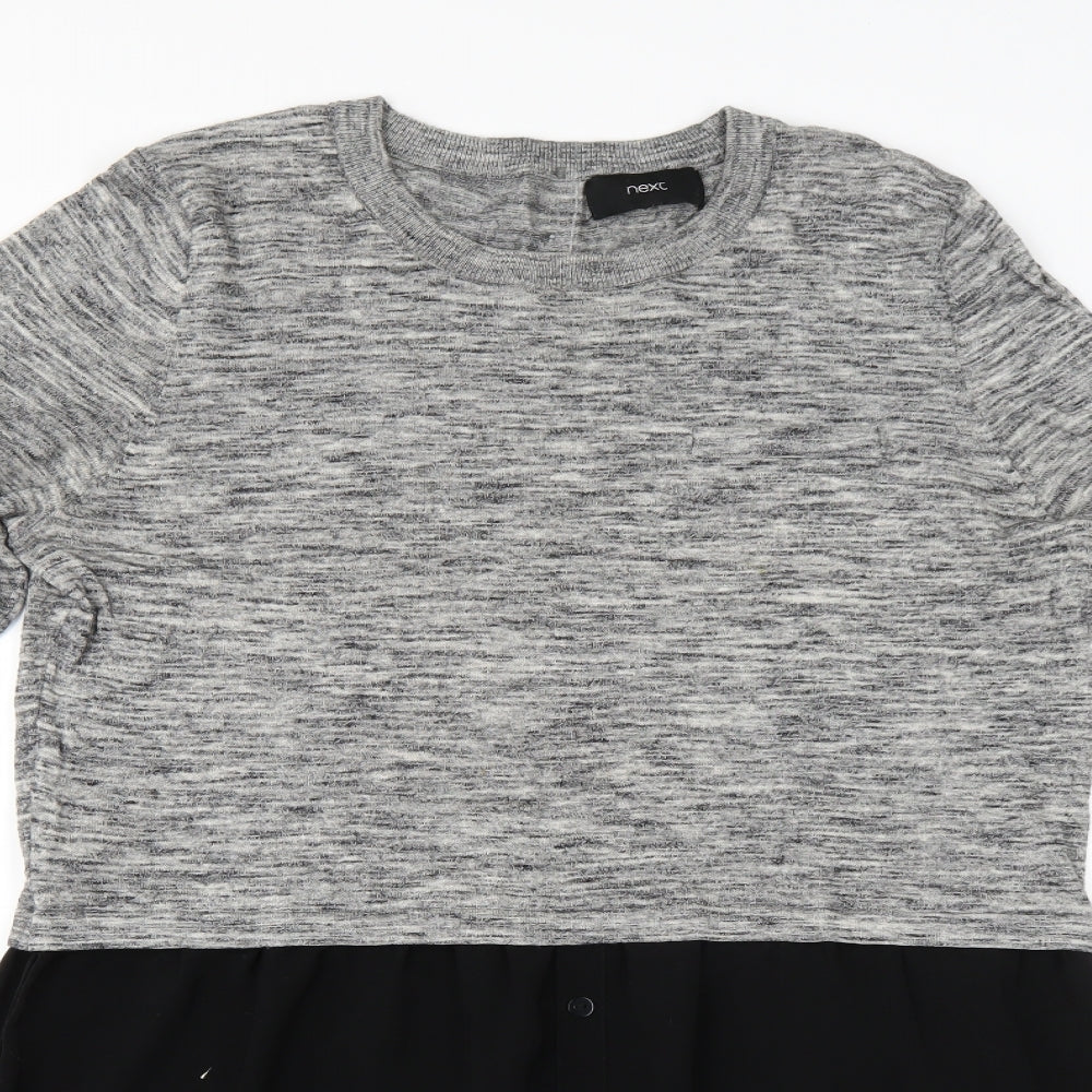 NEXT Womens Multicoloured   Jumper Dress  Size 18