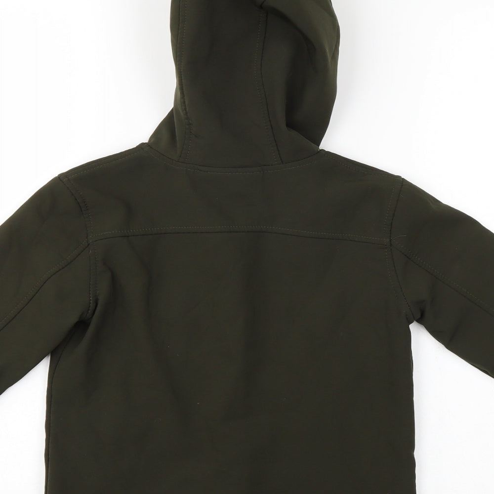 Mountain Warehouse Boys Green   Windbreaker Jacket Size 7-8 Years