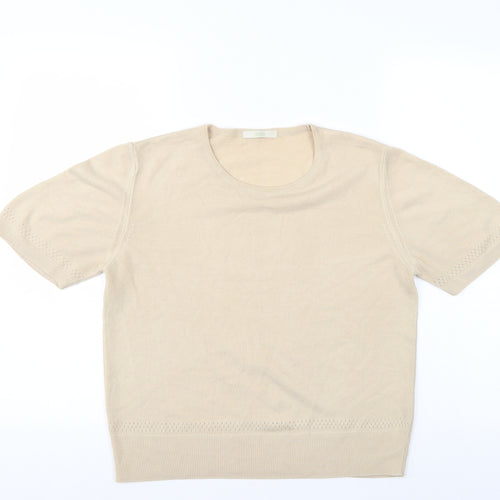 Marks and Spencer Womens Ivory   Basic Blouse Size 14
