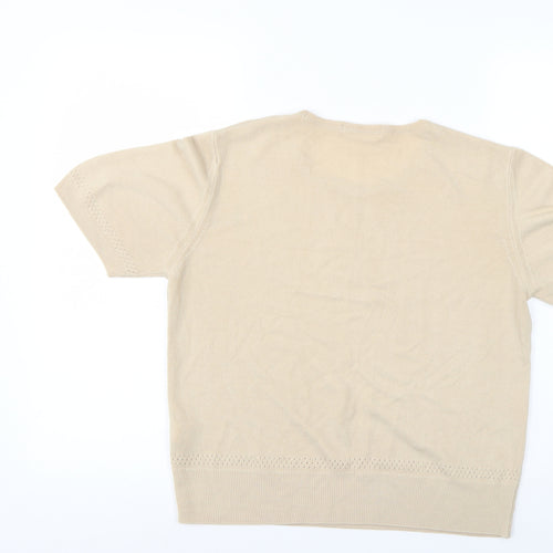 Marks and Spencer Womens Ivory   Basic Blouse Size 14