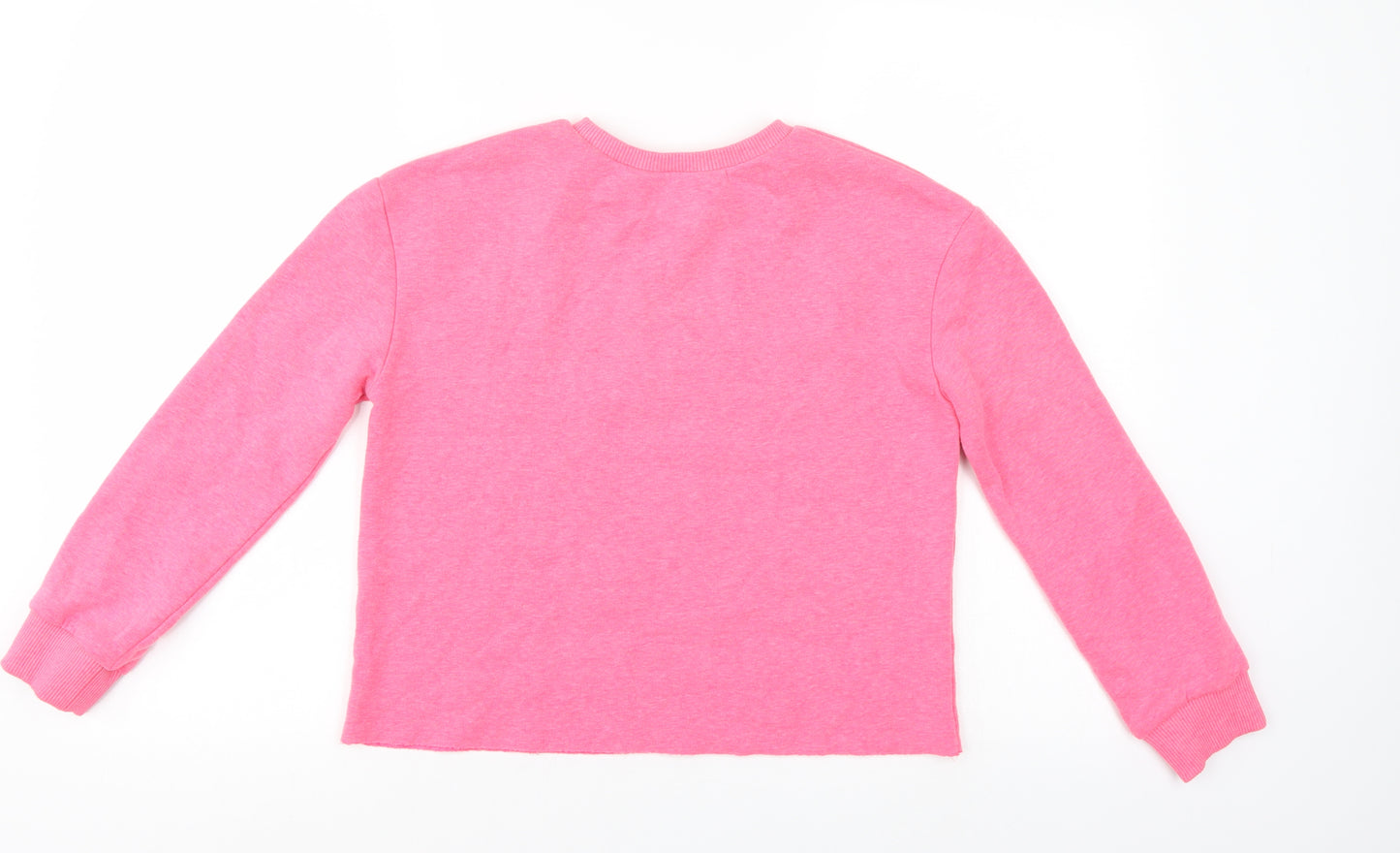 River Island Girls Pink   Pullover Sweatshirt Size 9-10 Years