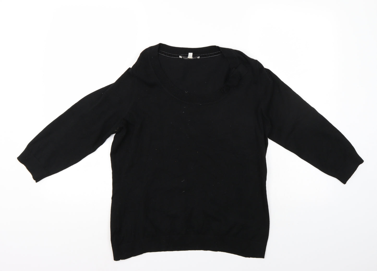 Laura Ashley Womens Black   Pullover Jumper Size 16