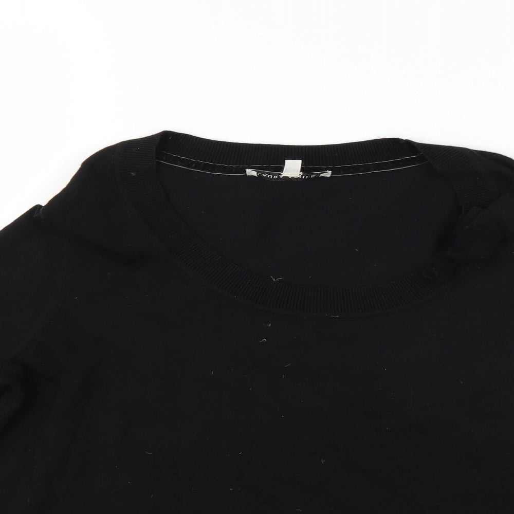 Laura Ashley Womens Black   Pullover Jumper Size 16