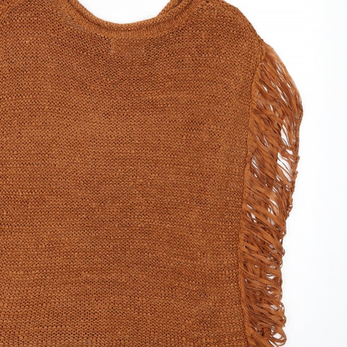 New Look Womens Brown   Basic Tank Size 10