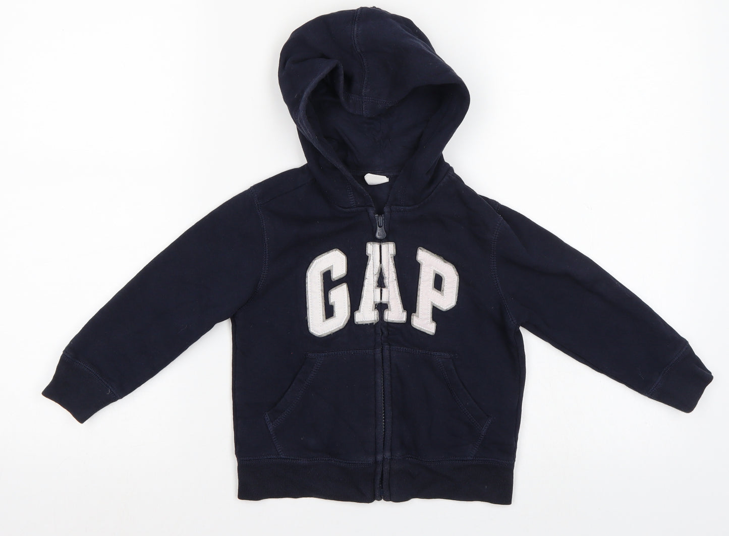 Gap Boys Blue   Full Zip Hoodie Size 3 Years