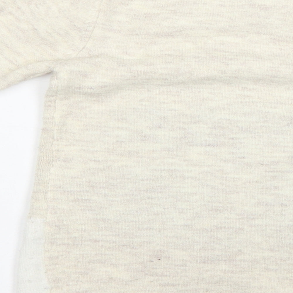 Primark Girls White   Pullover Jumper Size 7-8 Years  - Penguin