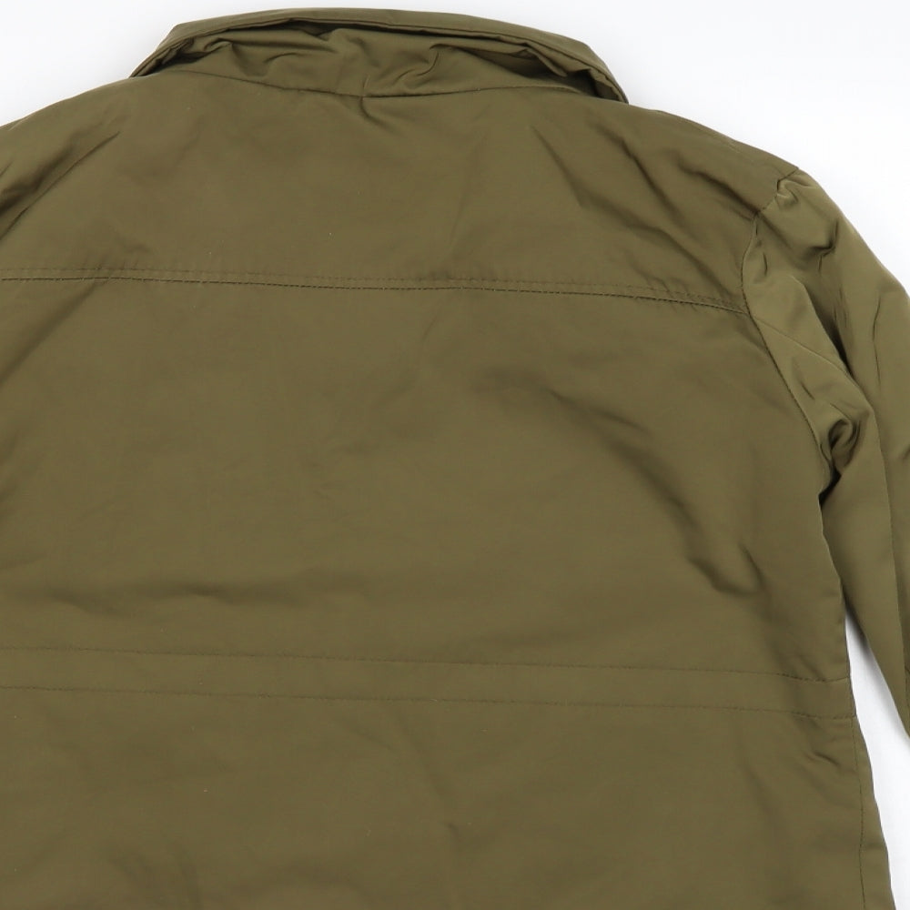 South Womens Green   Rain Coat Jacket Size 12