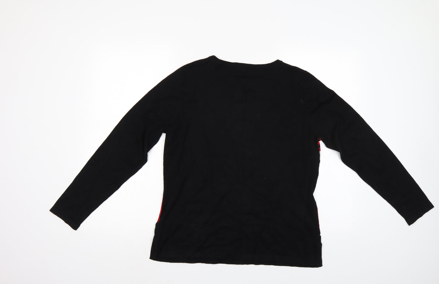 M&Co Womens Multicoloured Striped  Pullover Jumper Size 16