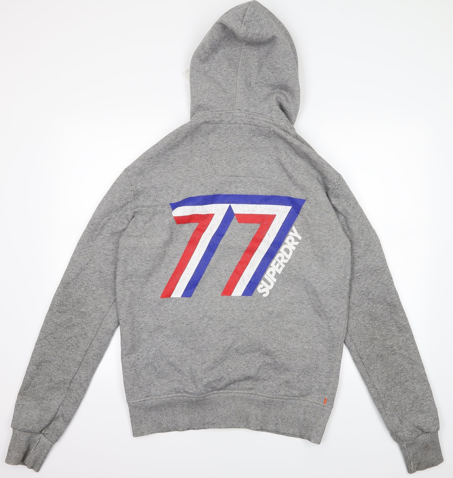 Superdry Mens Grey   Full Zip Hoodie Size M  - Superdry Retro