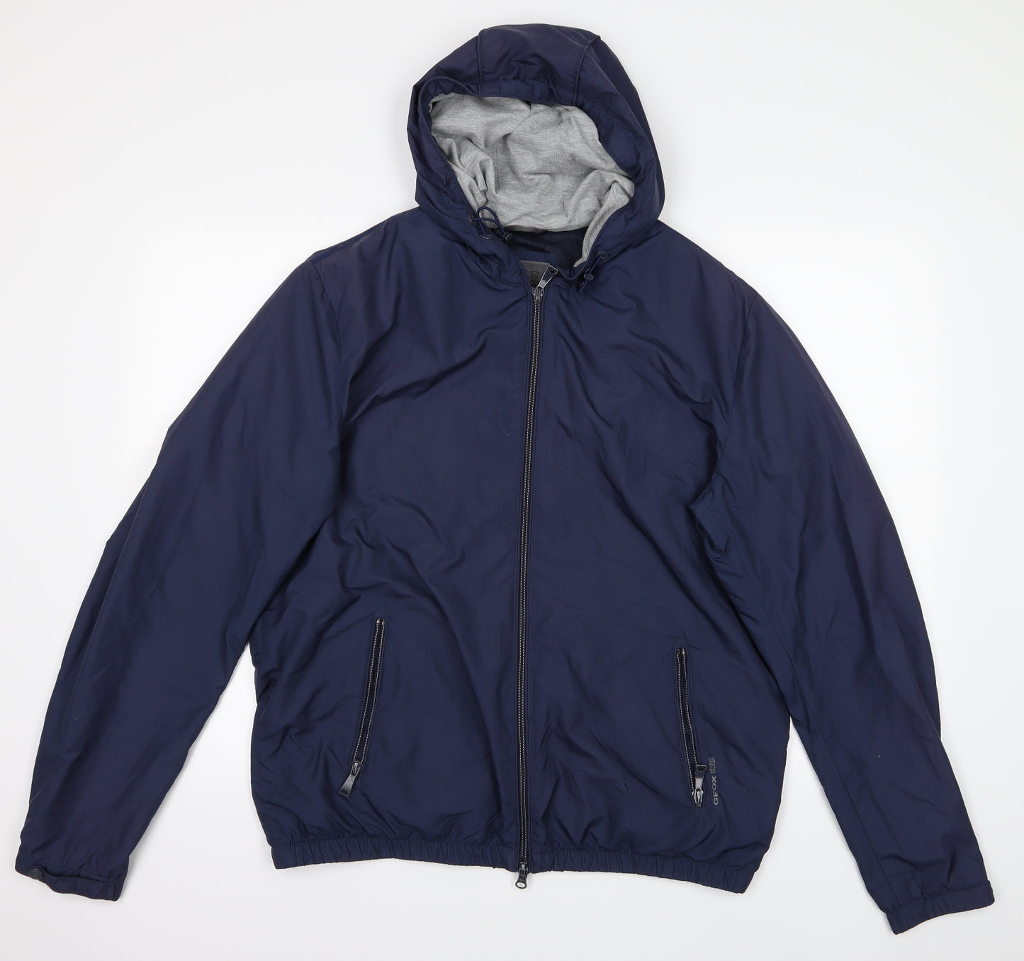 Geox Mens Blue   Rain Coat Coat Size L