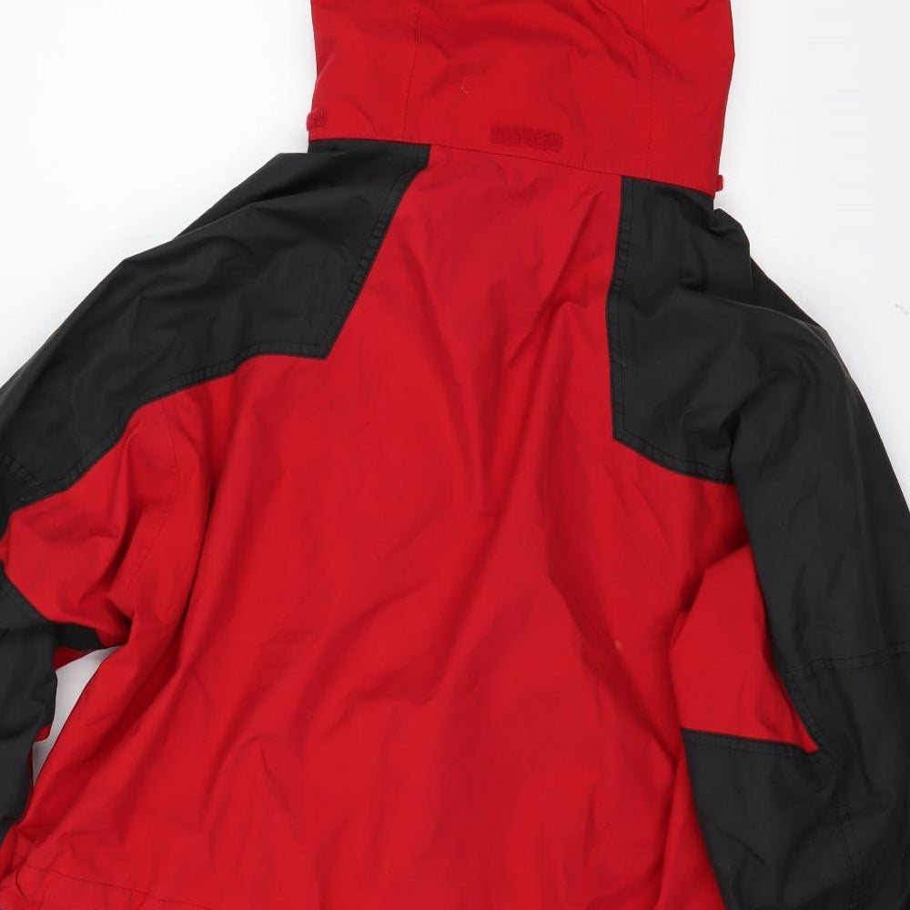 Berghaud Mens Red   Windbreaker Coat Size L