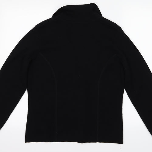 M&S Womens Black   Cardigan Jumper Size 14