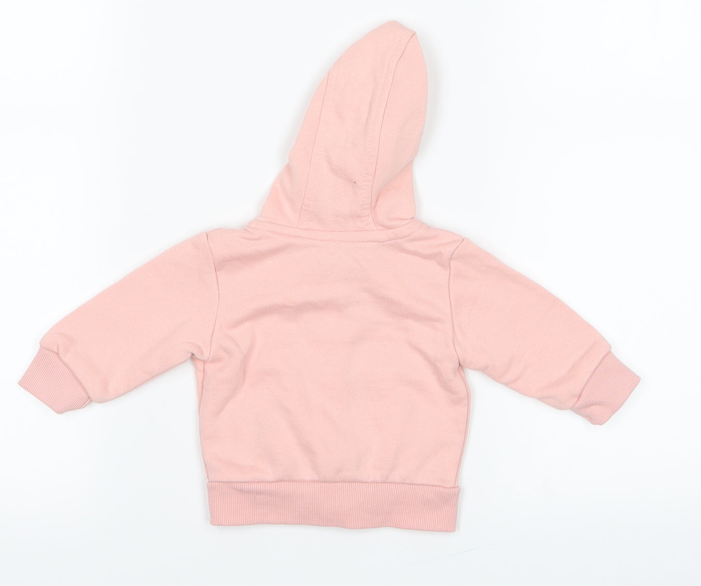 Primark Girls Pink   Full Zip Jumper Size 0-3 Months