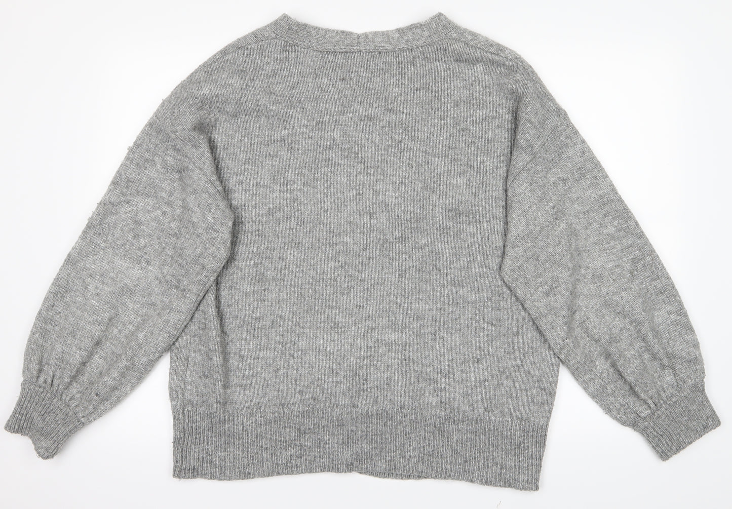 Georeg Mens Grey   Cardigan Jumper Size L